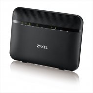 ZYXEL VMG8924-B10D Dual Band Wireless AC/N VDSL2 VoIP Combo WAN Gigabit IAD VDSL2 profile 17a over POTS IAD, GbE WAN, 4GbE LAN, 2 FXS ports, 1 USB 2.0, WiFi 11n 2.4GHz 300Mb , 5GHz 11ac 1.3Gb, EU+UK STD version , 